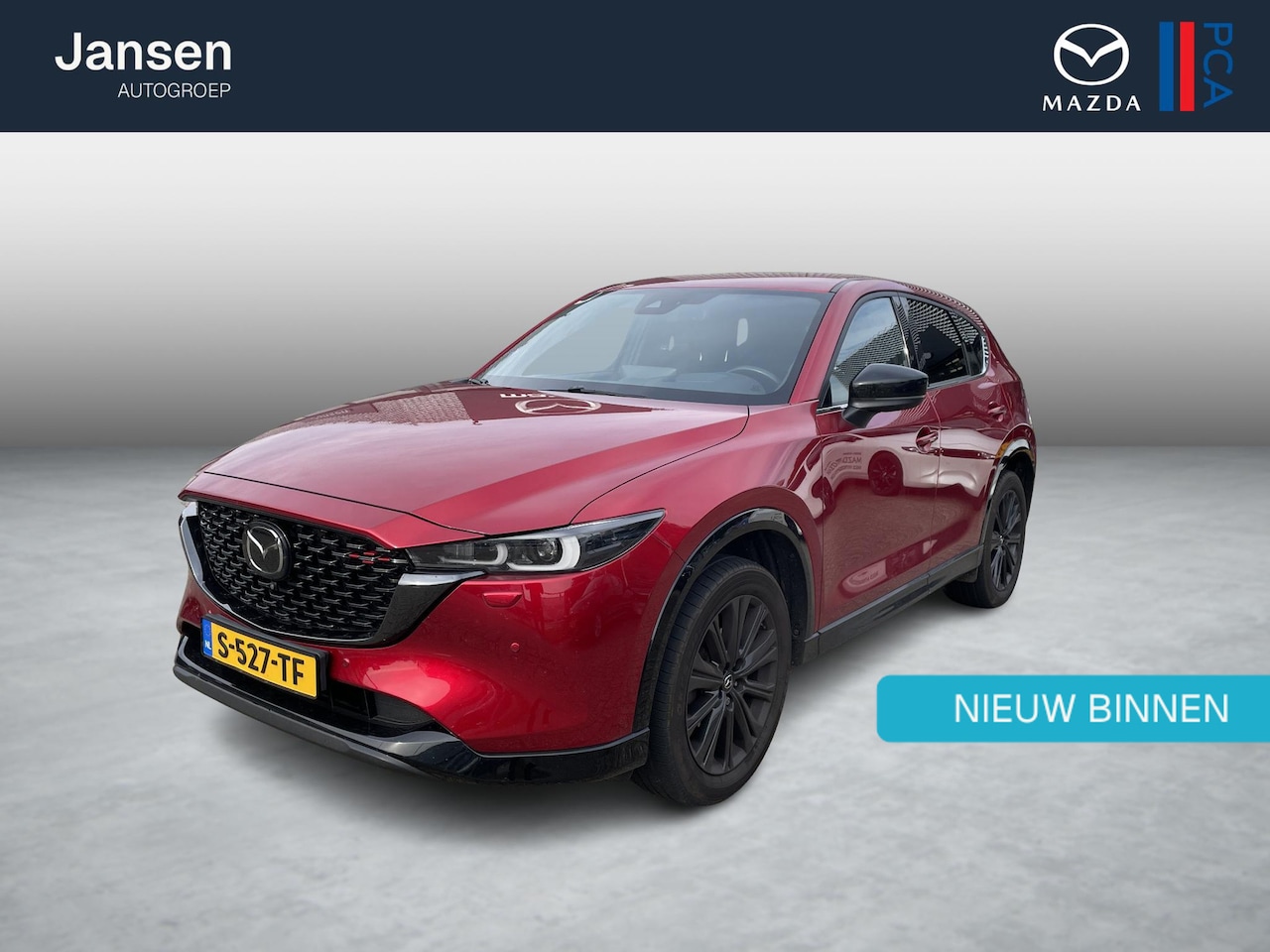 Mazda CX-5 - 2.0 SkyActiv-G 165 Sportive 2.0 SkyActiv-G 165 Sportive , Automaat, Trekhaak, Half Leder, Adap.Cruise, Clima, 360 Came - AutoWereld.nl