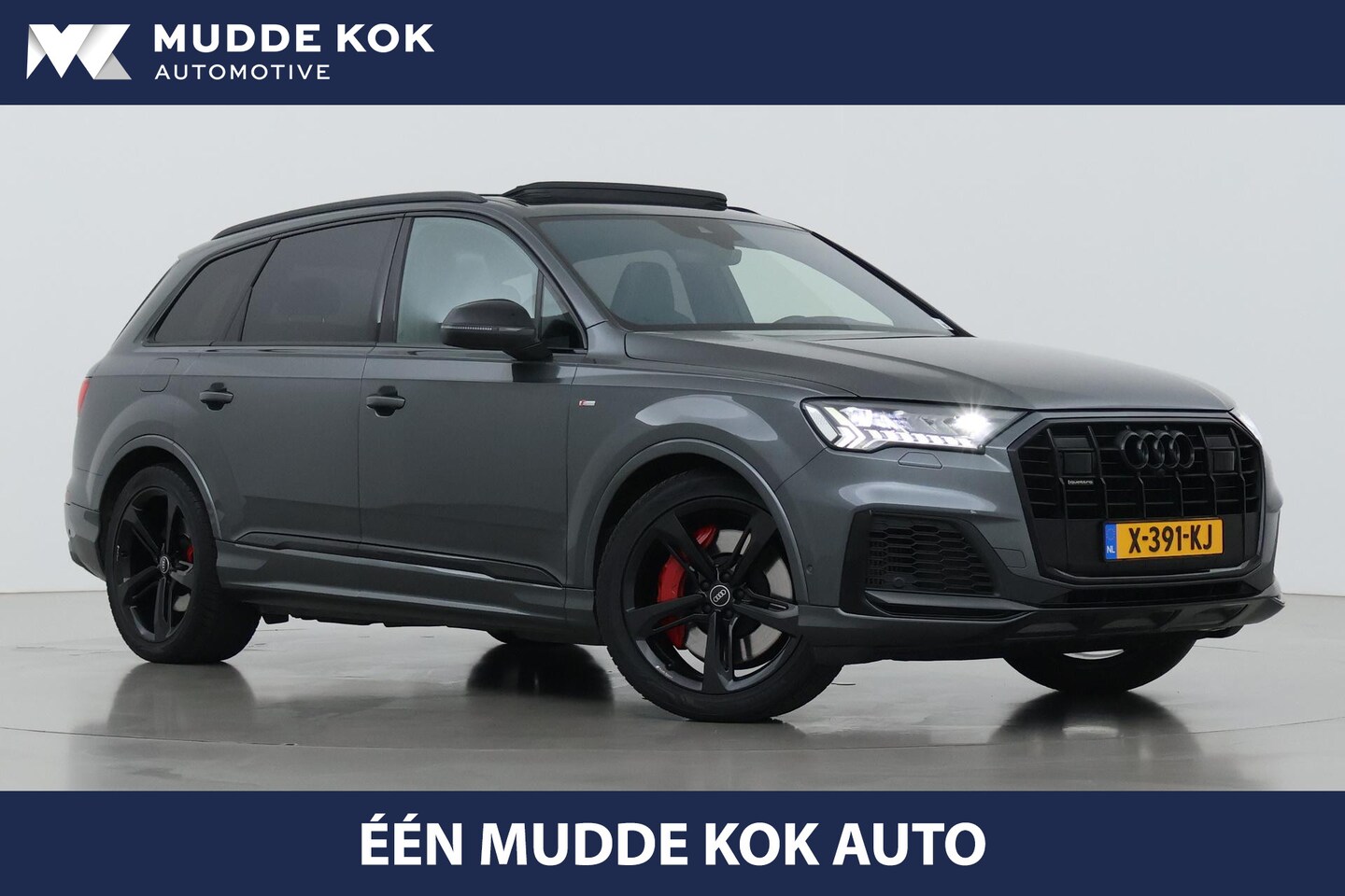 Audi Q7 - 60 TFSI e quattro Competition | Panoramadak | Luchtvering | Trekhaak | Massage+Ventilatie - AutoWereld.nl