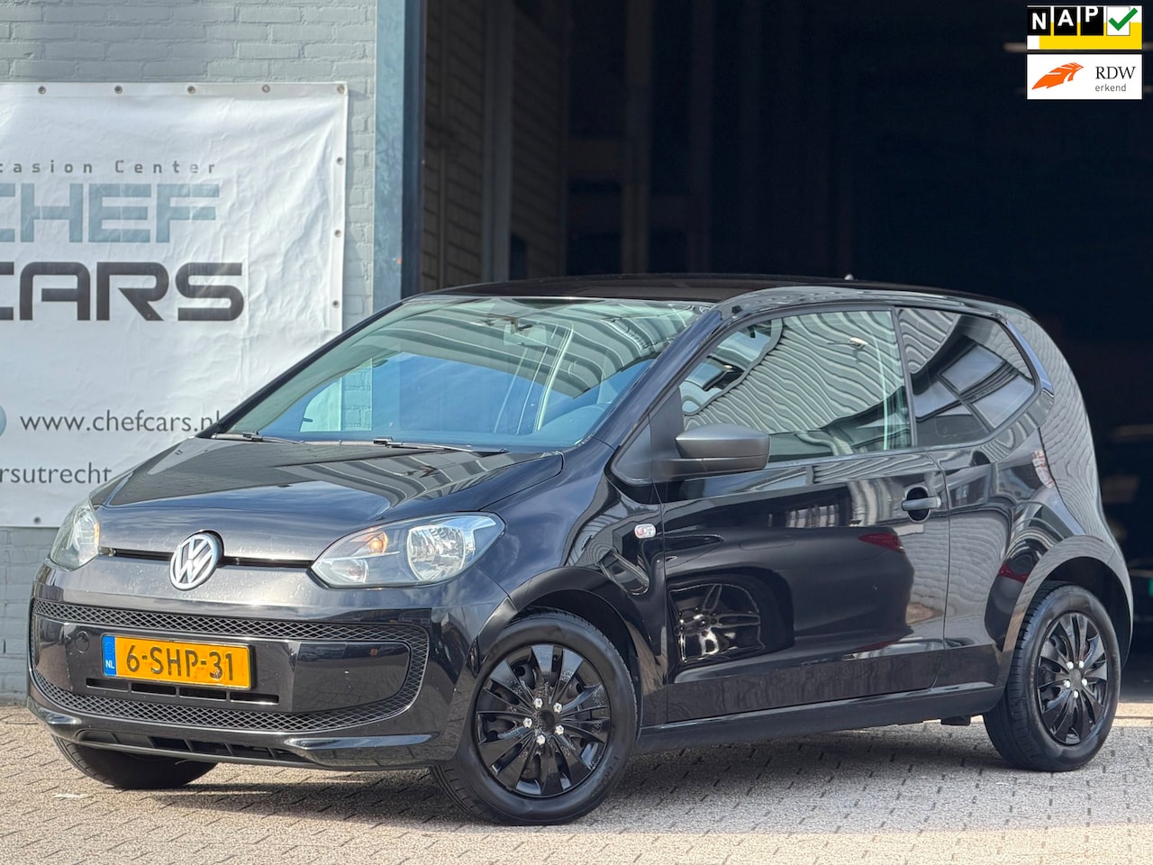 Volkswagen Up! - 1.0|NAP|AIRCO|NIEUWEAPK|NIEUWEBEURT|BOEKJES! - AutoWereld.nl