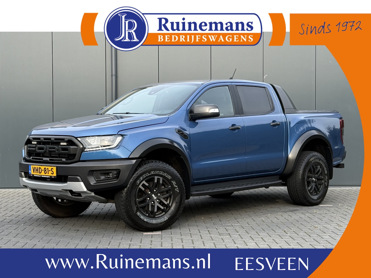 Ford Ranger Raptor - 2.0 EcoBlue 213 PK AUT / 4x4 / 3.5T TREKHAAK / LIMITED EDITION 43 - 50 / LANE ASSIST / CAM - AutoWereld.nl