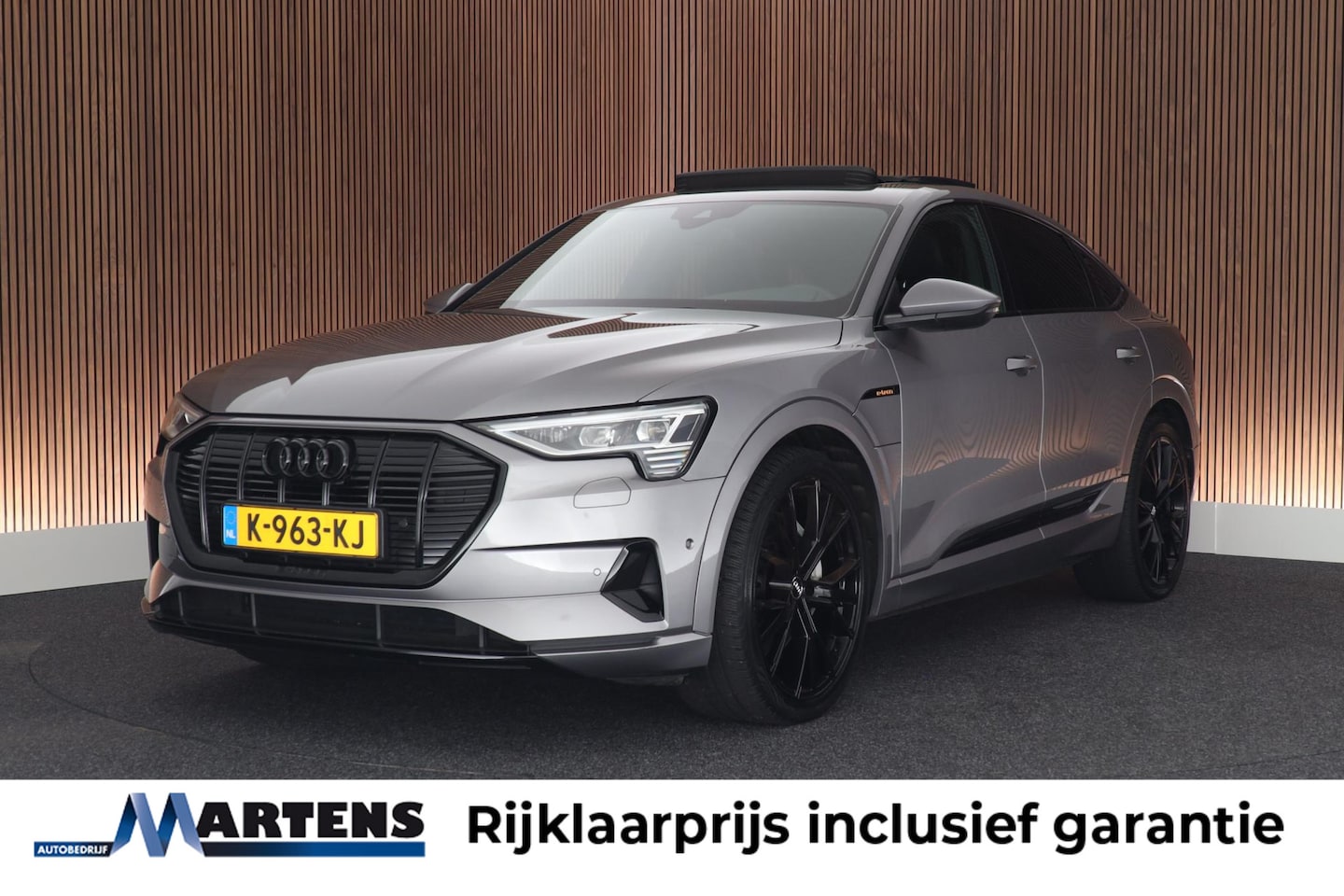 Audi e-tron Sportback - 55 408pk quattro Business edition Plus 95 kWh SOH 92% Panoramadak Luchtvering Camera Memor - AutoWereld.nl