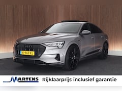 Audi e-tron Sportback - 55 408pk quattro Business edition Plus 95 kWh SOH 92% Panoramadak Luchtvering Camera Memor