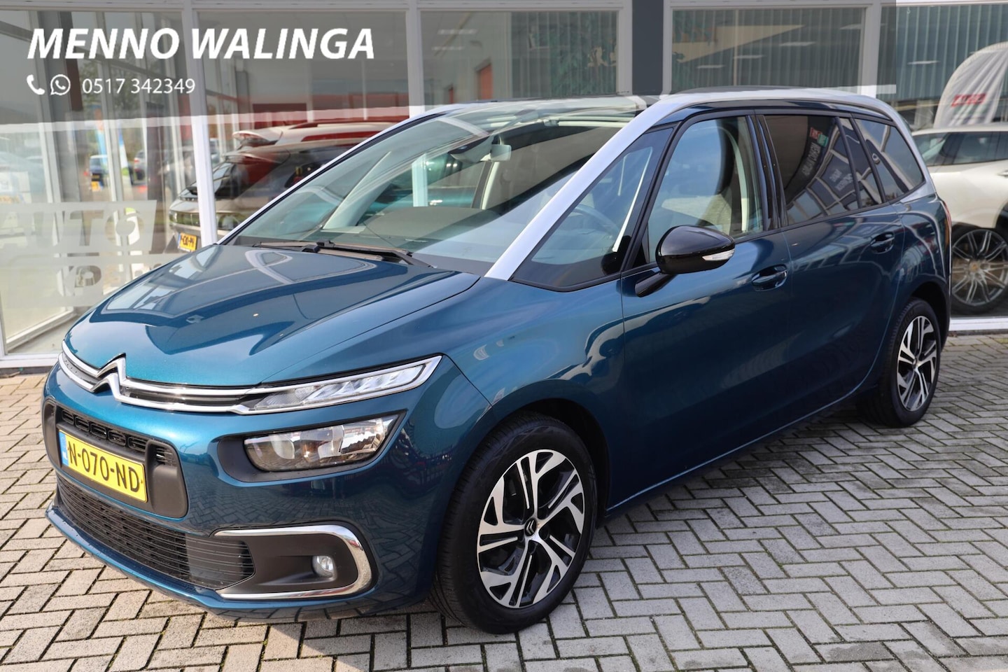 Citroën Grand C4 SpaceTourer - 1.2 PureTech Business|7Persoons|Camera|Carplay|Clima|Cruise|Navi - AutoWereld.nl