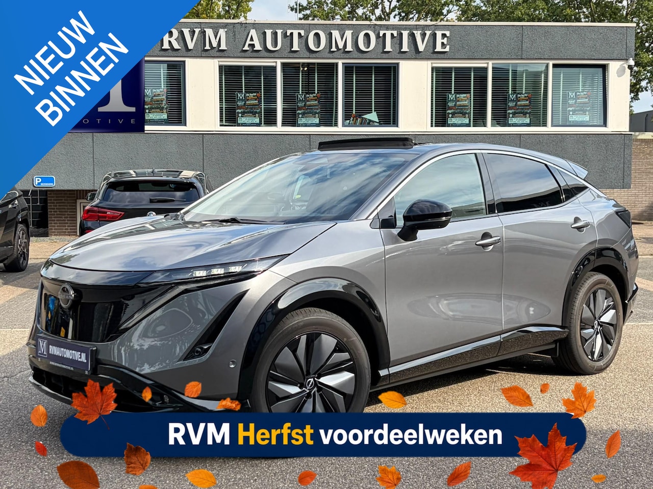 Nissan Ariya - Advantage Edition Plus 91 kWh VAN: 42.900,- VOOR: 39.440,- UW HERFSTVOORDEEL: 3.460,- | ME - AutoWereld.nl
