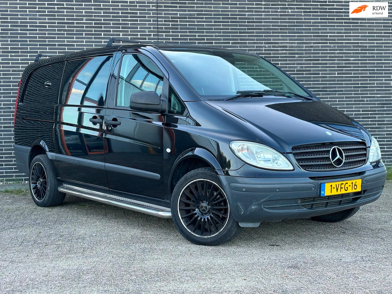 Mercedes-Benz Vito - 111 CDI 320 Lang luxe Aut, Airco, Nieuwe APK! - AutoWereld.nl