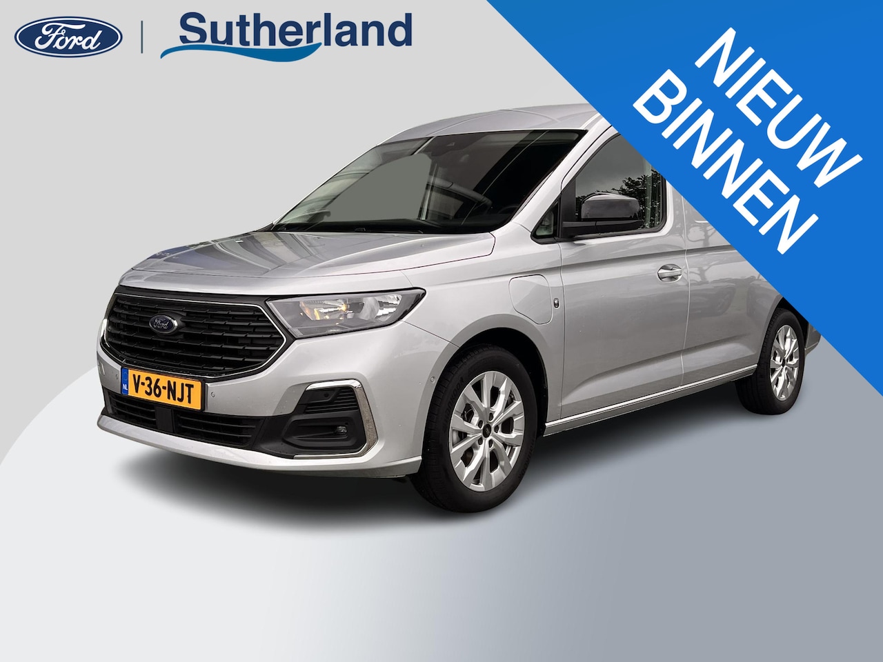 Ford Transit Connect - 1.5 EcoBoost PHEV L2 Limited 150 pk | DEMO | Laadvloerbescherming, hout,Driver Assistance - AutoWereld.nl