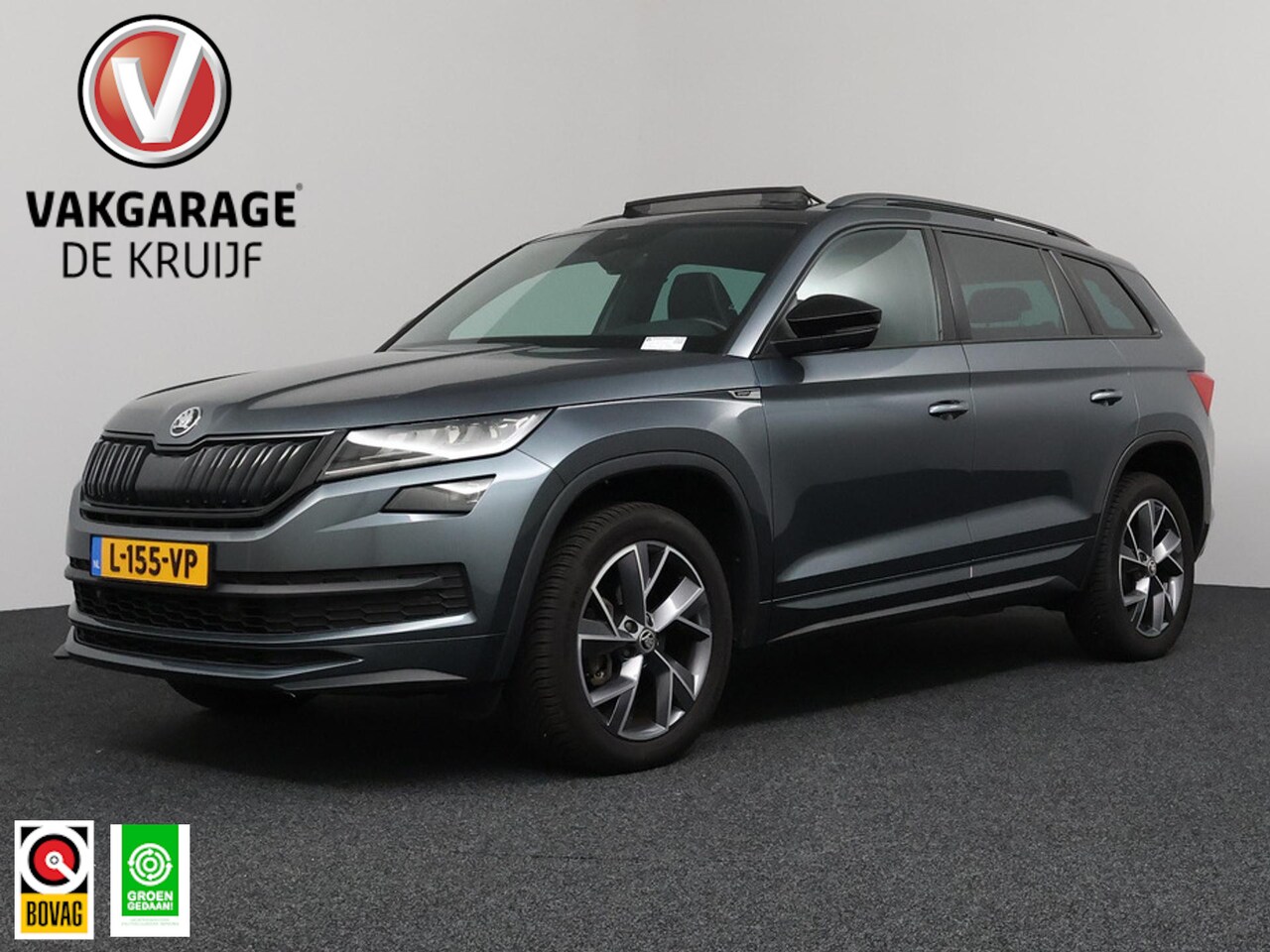 Skoda Kodiaq - 1.5 TSI Sportline Business 7p. | VOL! | Pano! | Camera! | Adaptief Cruise Control! - AutoWereld.nl