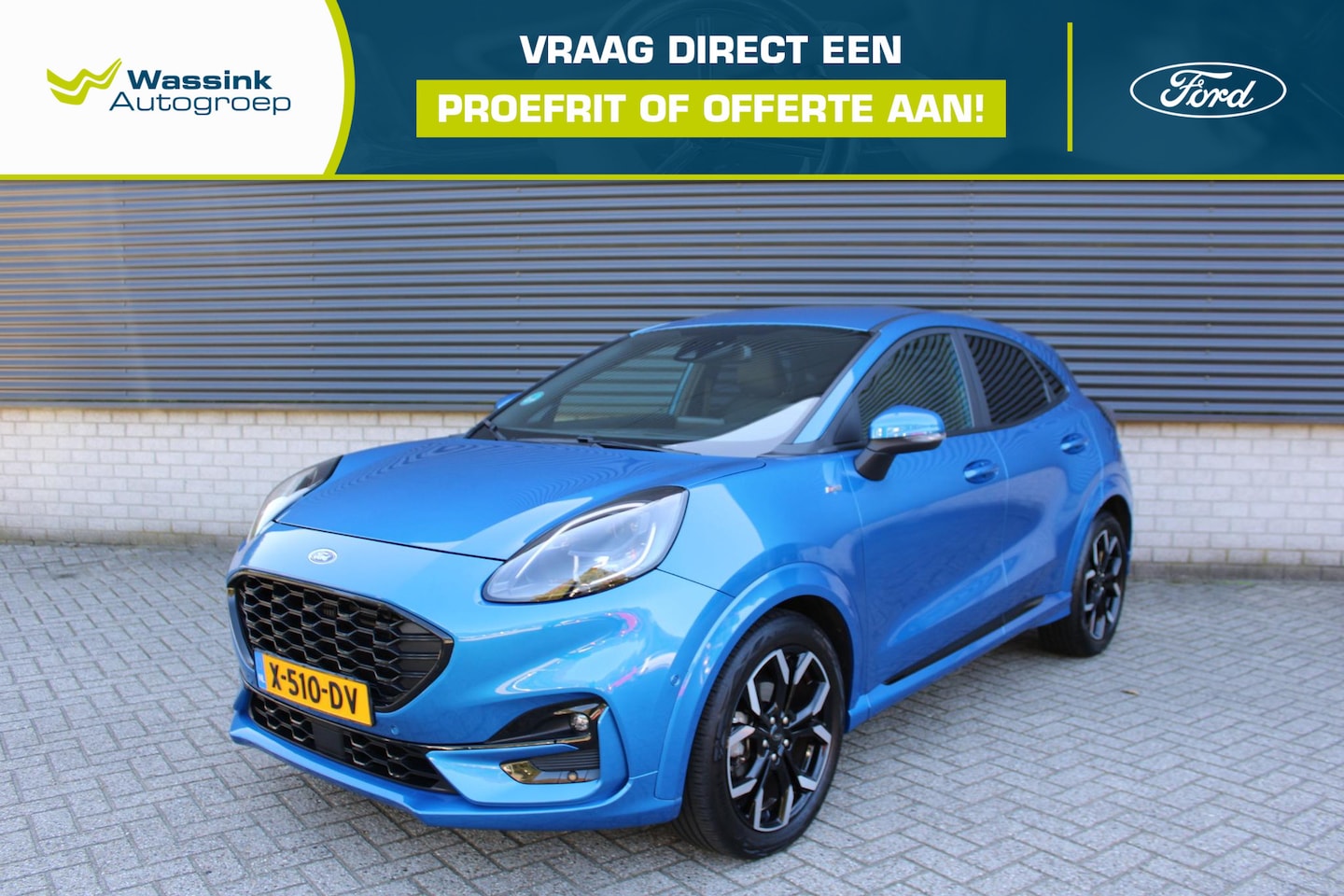 Ford Puma - 1.0 EcoBoost Hybrid ST-Line X 1.0 EcoBoost Hybrid ST-Line X Sportief, Luxe & Dynamisch - AutoWereld.nl