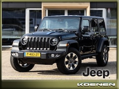 Jeep Wrangler - 4XE 380pk 4X4 Autom. Rubicon LEER / CLIMA / TREKHAAK