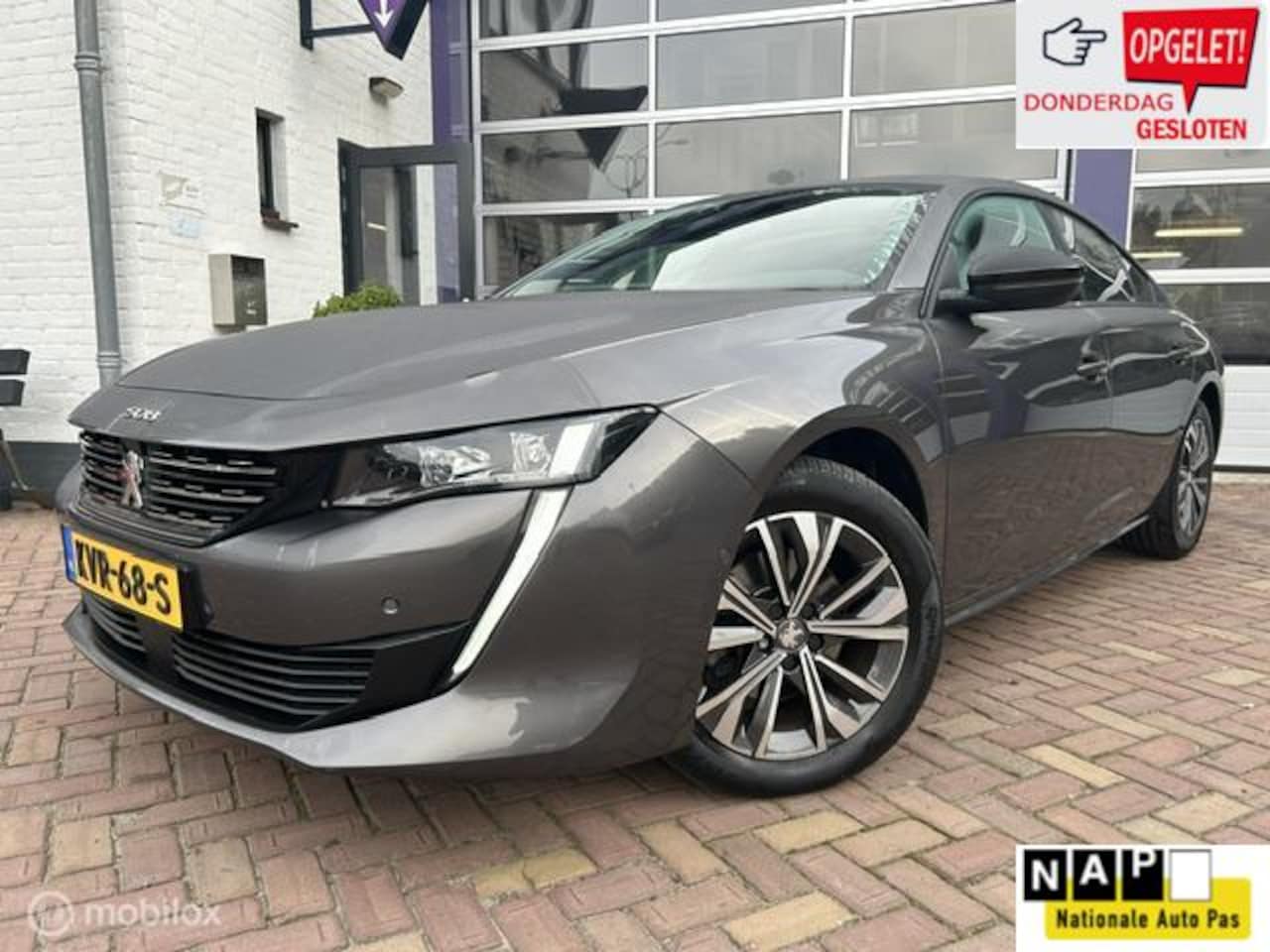 Peugeot 508 - 1.2 Allure Pack Busin * AUTOMAAT * NAVI * LEDER - AutoWereld.nl