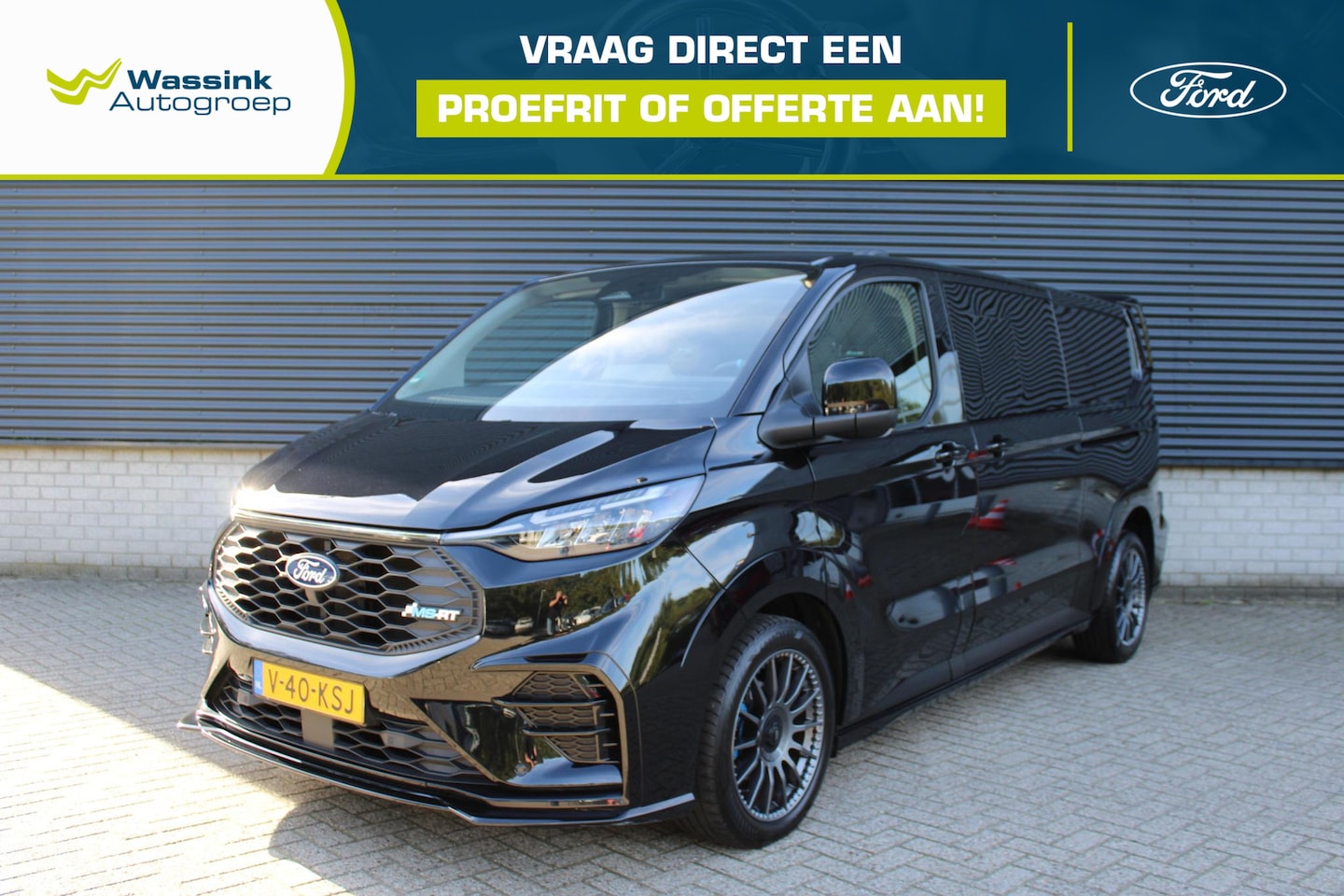 Ford Transit Custom - 320 2.0 TDCI L2H1 MS-RT Dubbele Cabine AWD Bomvolle uitvoering I Navigatie I Trekhaak I Du - AutoWereld.nl