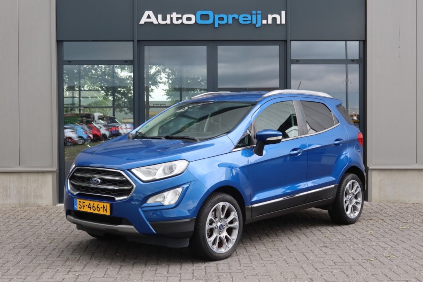 Ford EcoSport - 1.0 Ecoboost AUTOMAAT Titanium 125pk Clima, NAVI, Camera, Trekhaak, PDC, LM-Velgen, Dealer - AutoWereld.nl
