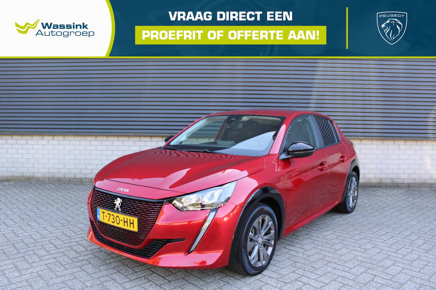 Peugeot e-208 - EV Active Pack 50 kWh 100% Elektrisch, Stijlvol & Comfortabel - AutoWereld.nl