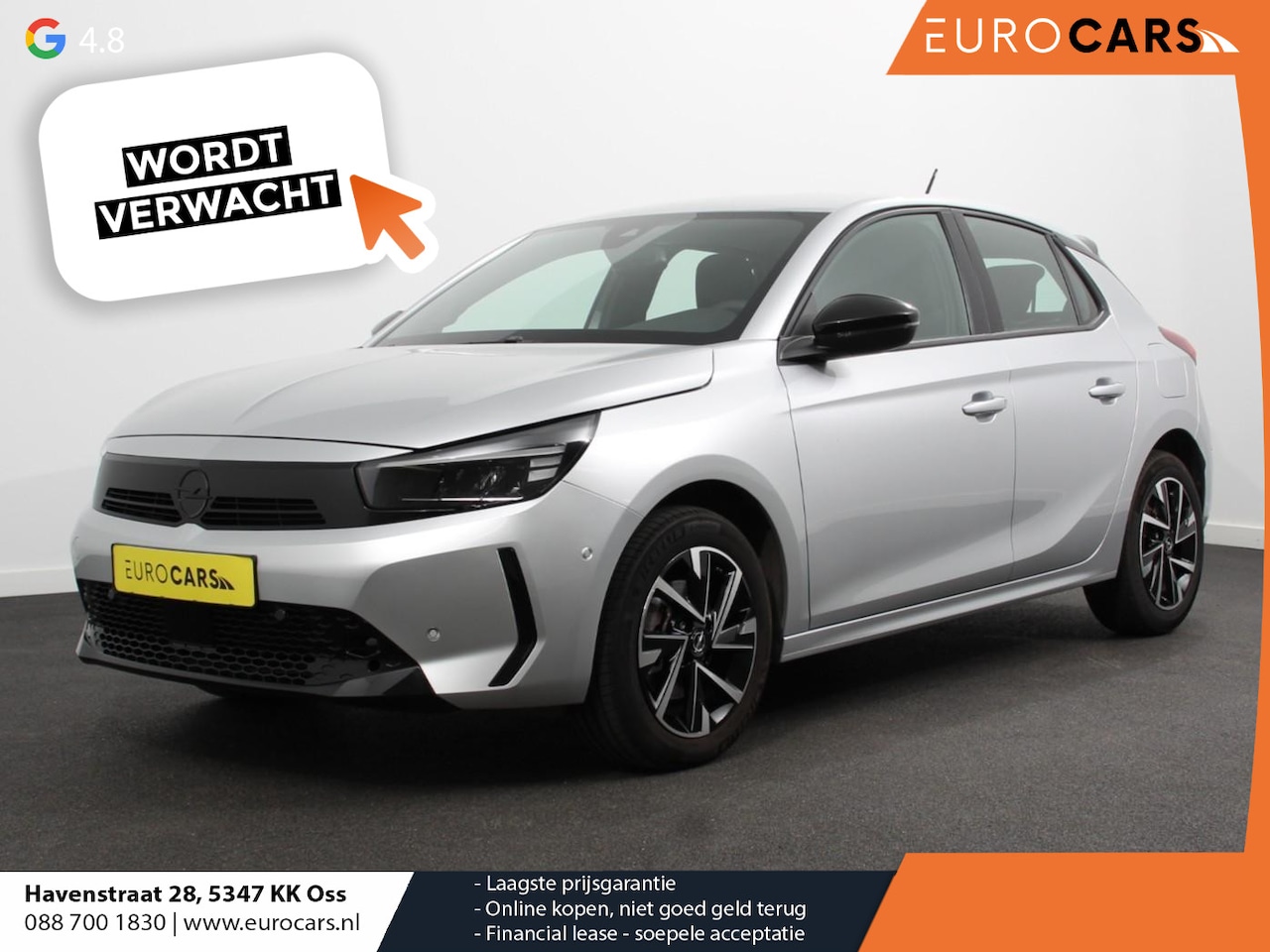 Opel Corsa - 1.2 Turbo Hybrid 100pk GS Automaat Navigatie Apple Carplay/Android Auto Camera Parkeersens - AutoWereld.nl