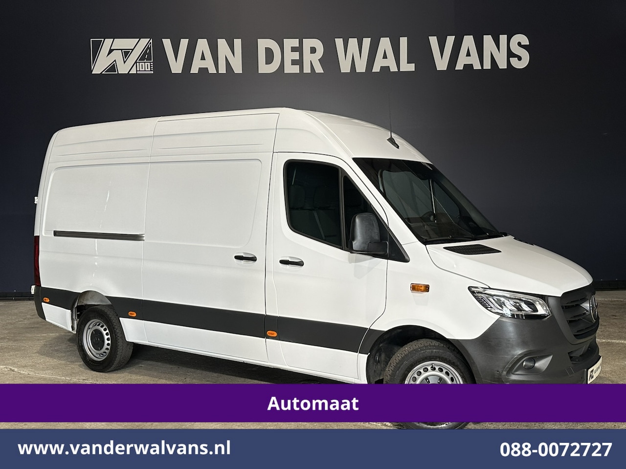 Mercedes-Benz Sprinter - 317 CDI 170pk 9G-Tronic Automaat L2H2 Euro6 Airco | Camera | Navigatie | LED | Adaptieve C - AutoWereld.nl