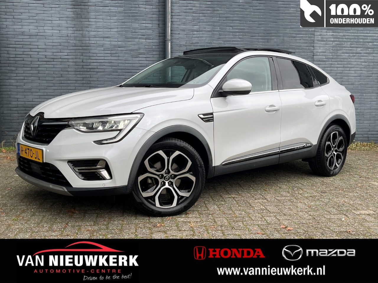 Renault Arkana - 1.6 E-TECH Hybrid 145pk Automaat Intens | Elektrisch glazen schuif- en kanteldak | Blindsp - AutoWereld.nl