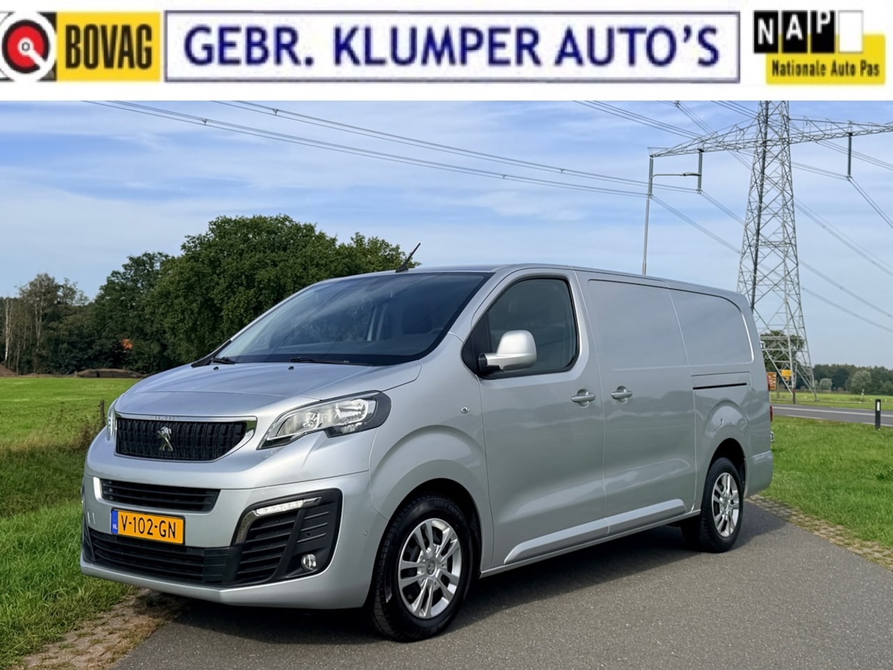 Peugeot Expert - 231L 2.0 BlueHDI 180 DC Premium MARGE, Navi, Keyless, ECC, Cruise, Trekhaak, PDC, Camera's - AutoWereld.nl