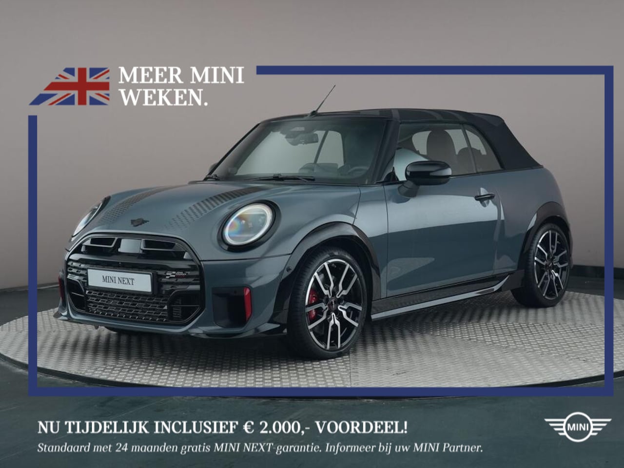 MINI Cabrio - 2.0 JCW John Cooper Works XL - AutoWereld.nl