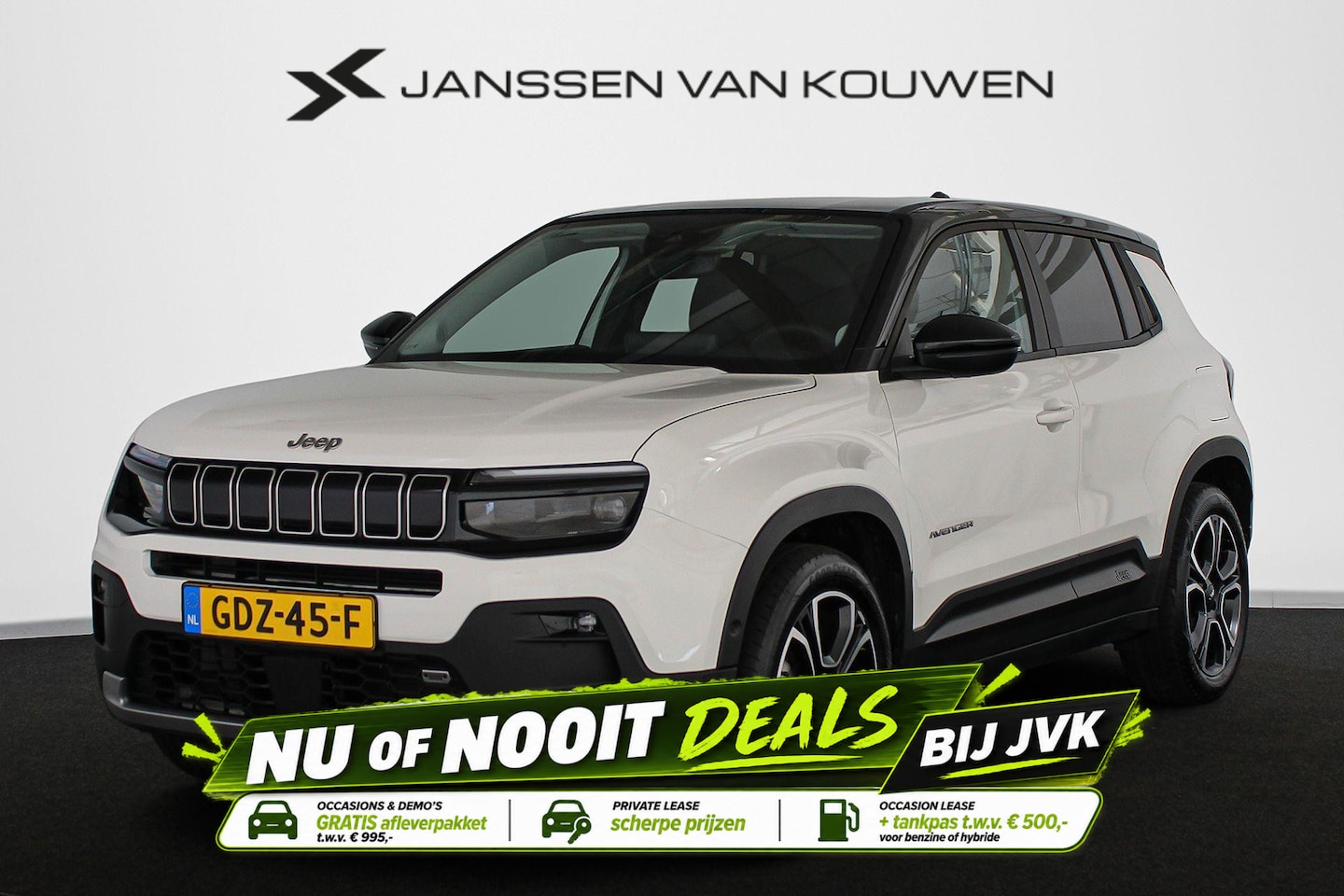 Jeep Avenger - Summit 54 kWh Stoelverwarming Keyless Camera LED Dodehoek - AutoWereld.nl