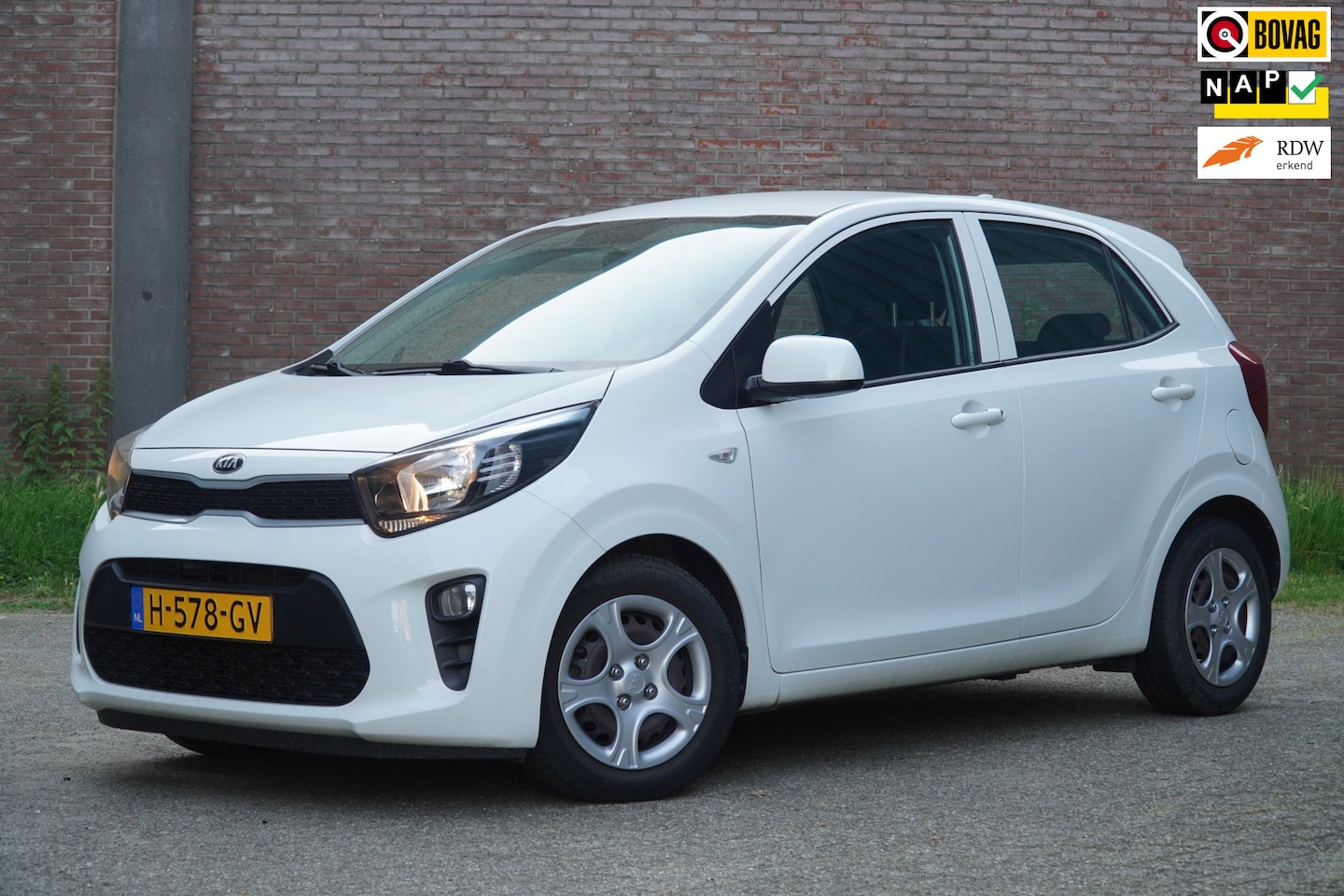 Kia Picanto - 1.0 MPi ComfortPlusLine, Airco, Appla Carplay, A.rij. camera, Bluetooth, Ned. Auto - AutoWereld.nl