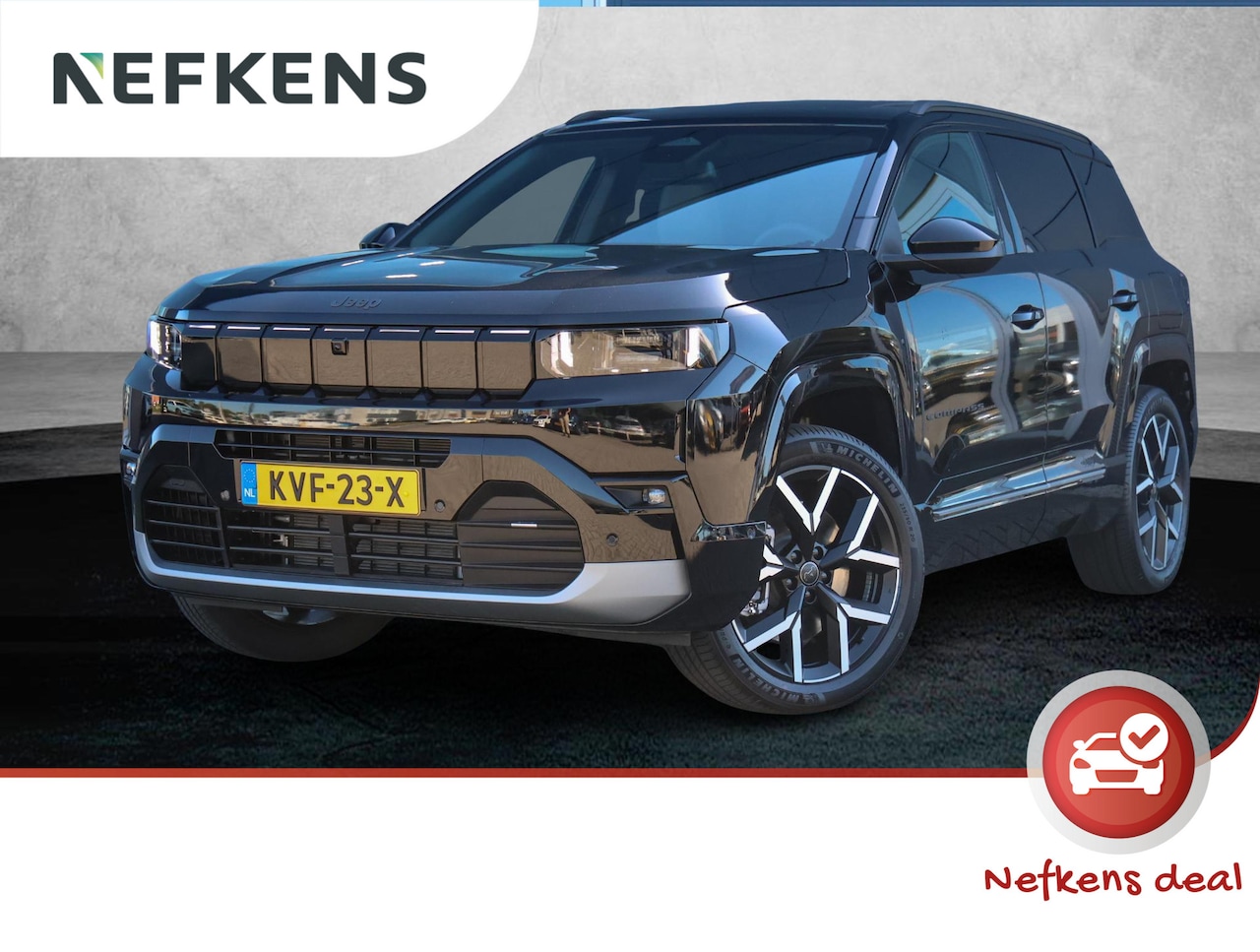 Jeep Compass - 1.6 e-Hybrid Plug-In First Edition FOCAL Hi-Fi | Stoelkoeling/verwarming | Hands-Free acht - AutoWereld.nl