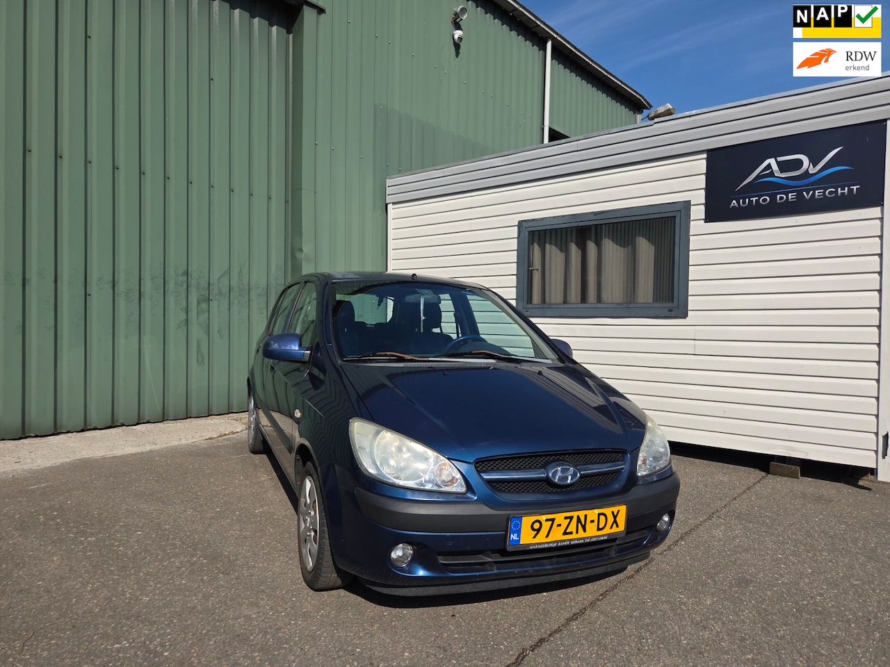 Hyundai Getz - 1.4i Active Cool - AIRCO - RECENT D.RIEM V.V - AutoWereld.nl