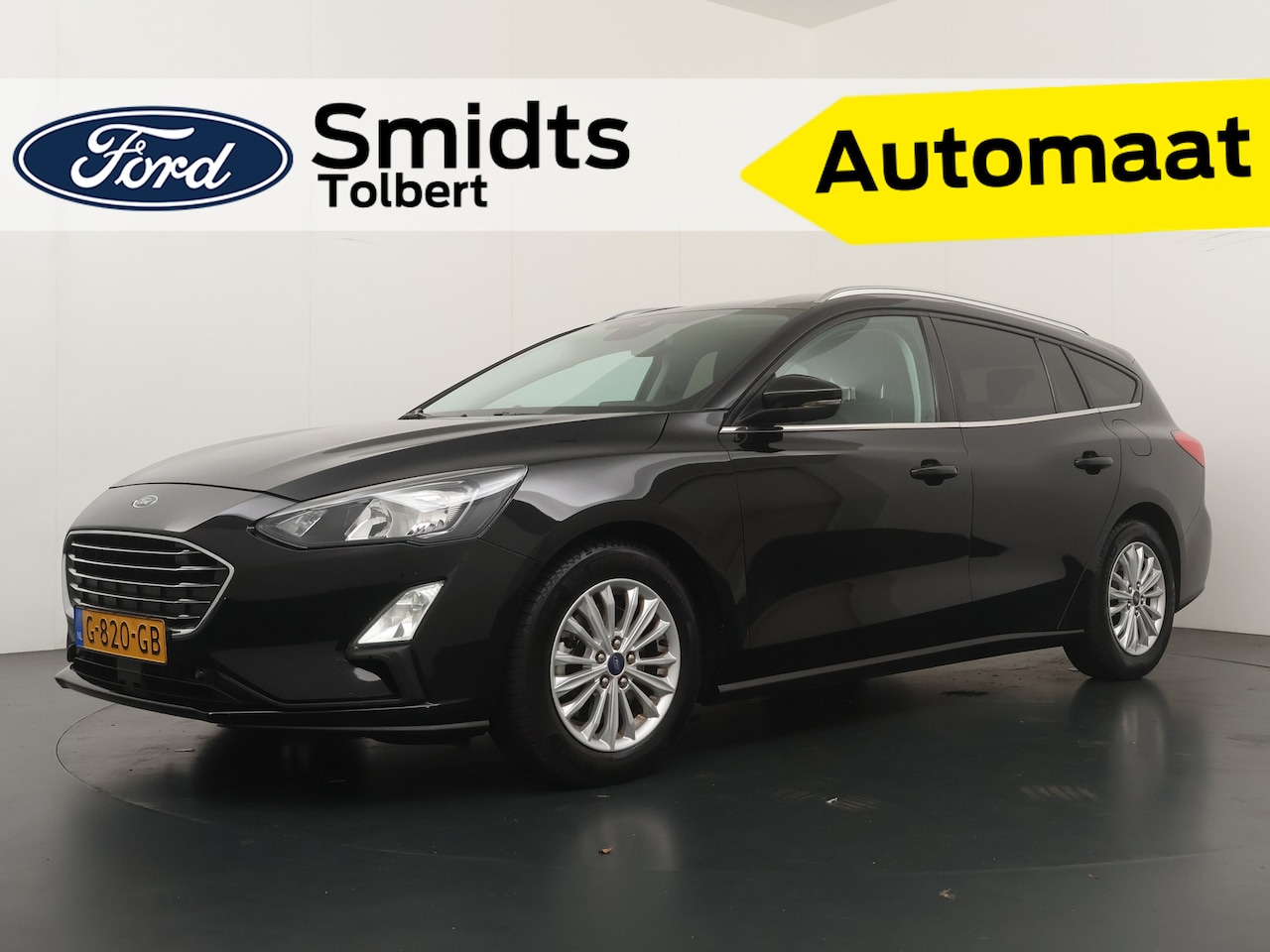 Ford Focus Wagon - 125PK EcoBoost Titanium Business | Automaat | Trekhaak | Cruise | Navi | Clima | Keyless - AutoWereld.nl