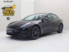 Tesla Model 3 - Performance AWD 534pk 75 kWh 94.3% SoH [ AMD RYZEN+AUTOPILOT+20 INCH+PREMIUM AUDIO ]