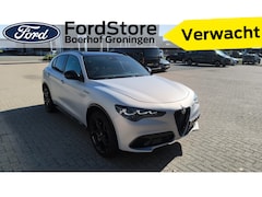 Alfa Romeo Stelvio - 2.0 T GME AWD 280 pk Competizione | Trekhaak | Pano | 21" | El. a. klep | Harman Kardon |