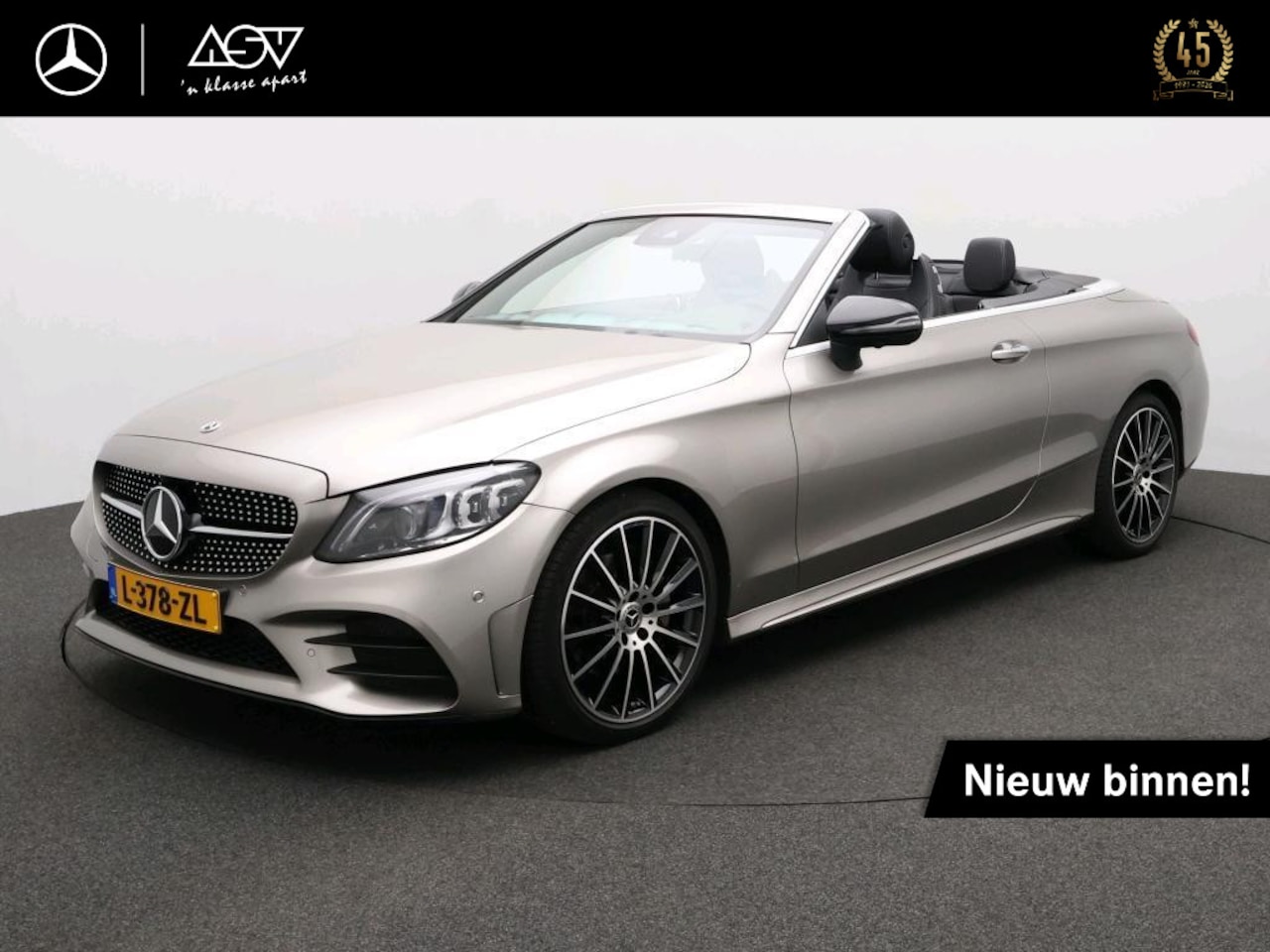Mercedes-Benz C-klasse Cabrio - 180 Premium Plus Pack | Memory Seats | 360° Camera | Burmester Sound System | Airscarf & A - AutoWereld.nl