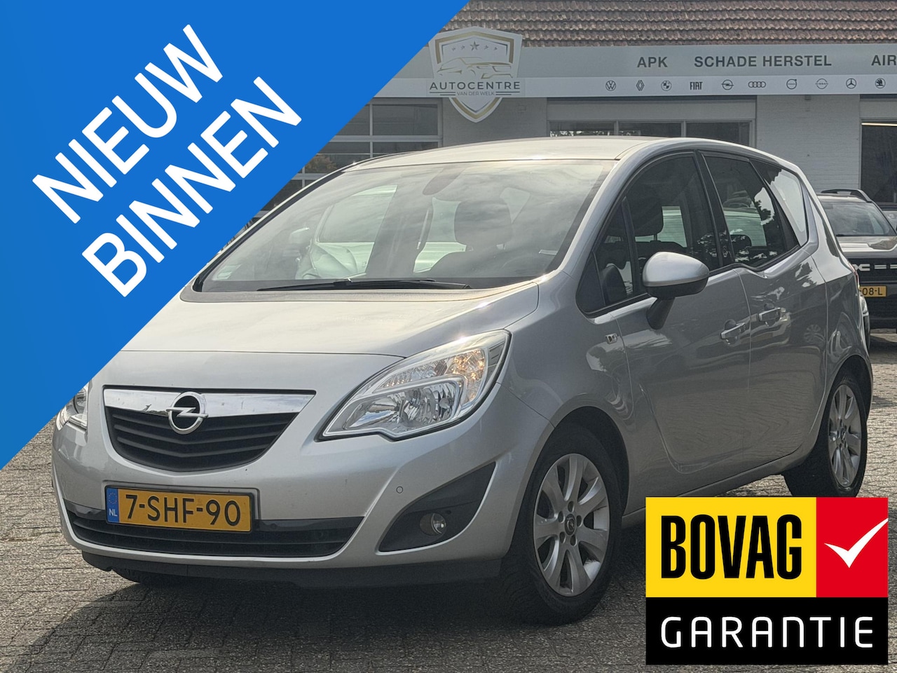 Opel Meriva - 1.4 Turbo Berlin HOGE INSTAP | TREKHAAK | AIRCO | GOED ONDERHOUDEN | BOVAG !! - AutoWereld.nl