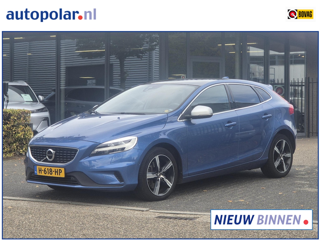 Volvo V40 - 1.5 T3 Polar+ Sport Trekhaak/Panodak/Keyless etc. - AutoWereld.nl