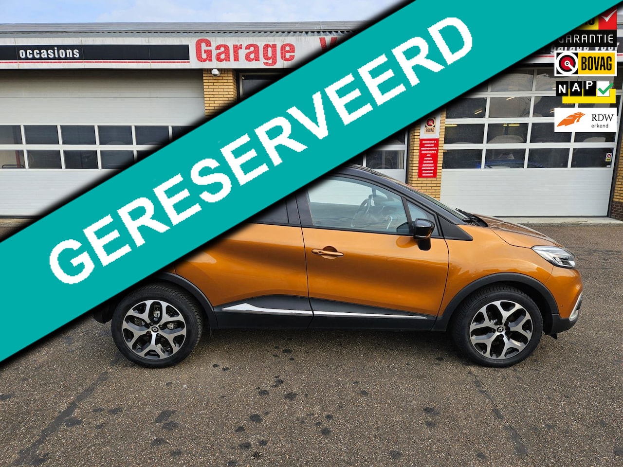 Renault Captur - 0.9 TCe Intens 0.9 TCe Intens 5-drs, Navi, Clima, ParkAssist en trekhaak - AutoWereld.nl