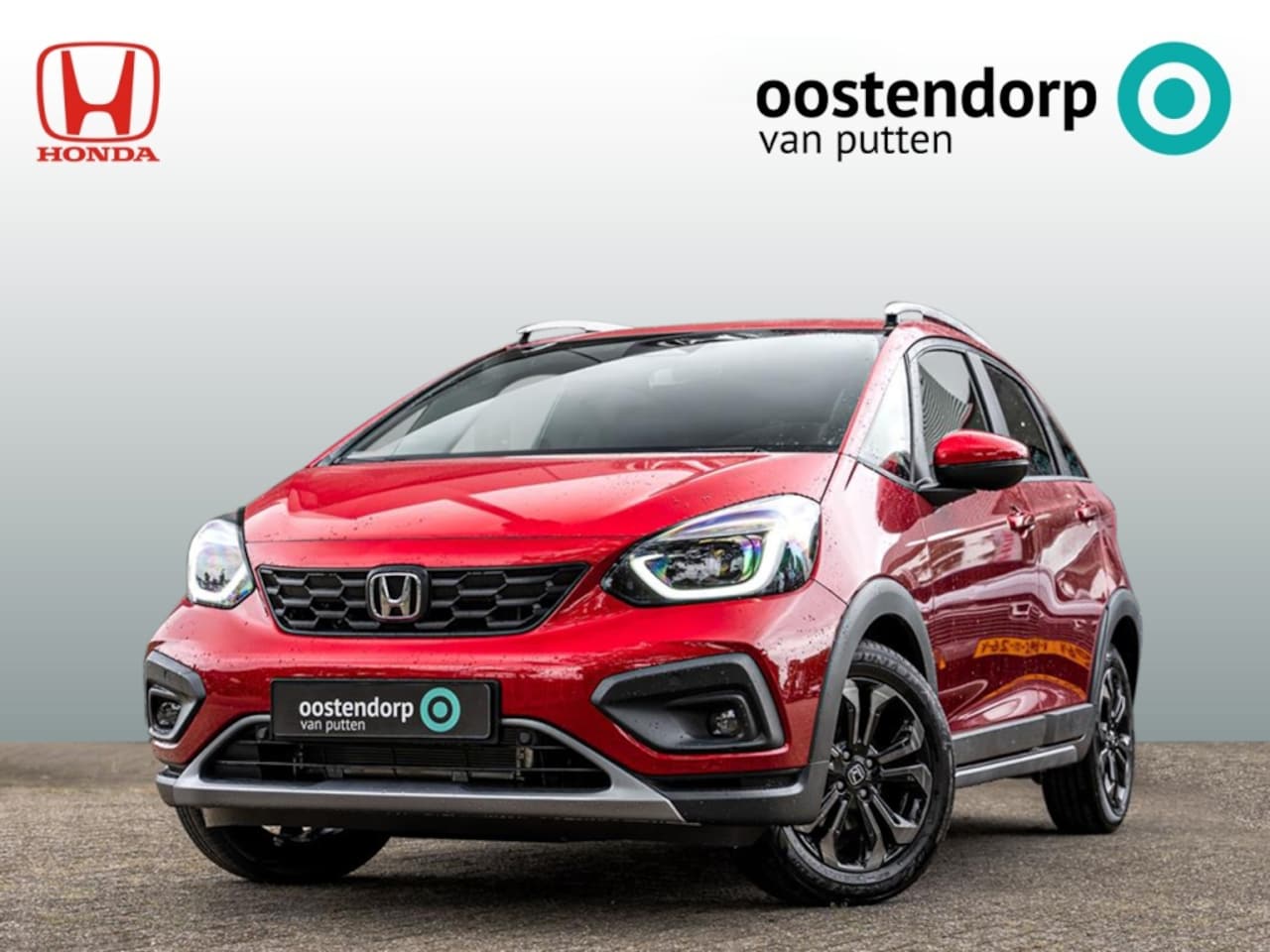 Honda Jazz - 1.5 Full Hybrid Automaat Advance Crosstar | Premium Crystal Red | 8 jaar garantie | Nieuwe - AutoWereld.nl