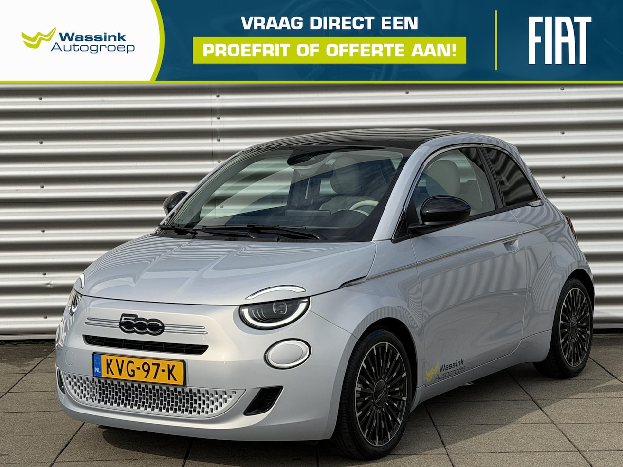 Fiat 500 - 1.0 Hybrid La Prima | Cruise Control | Camera | JBL Soundsystem | Stoelverwarming | Panora - AutoWereld.nl