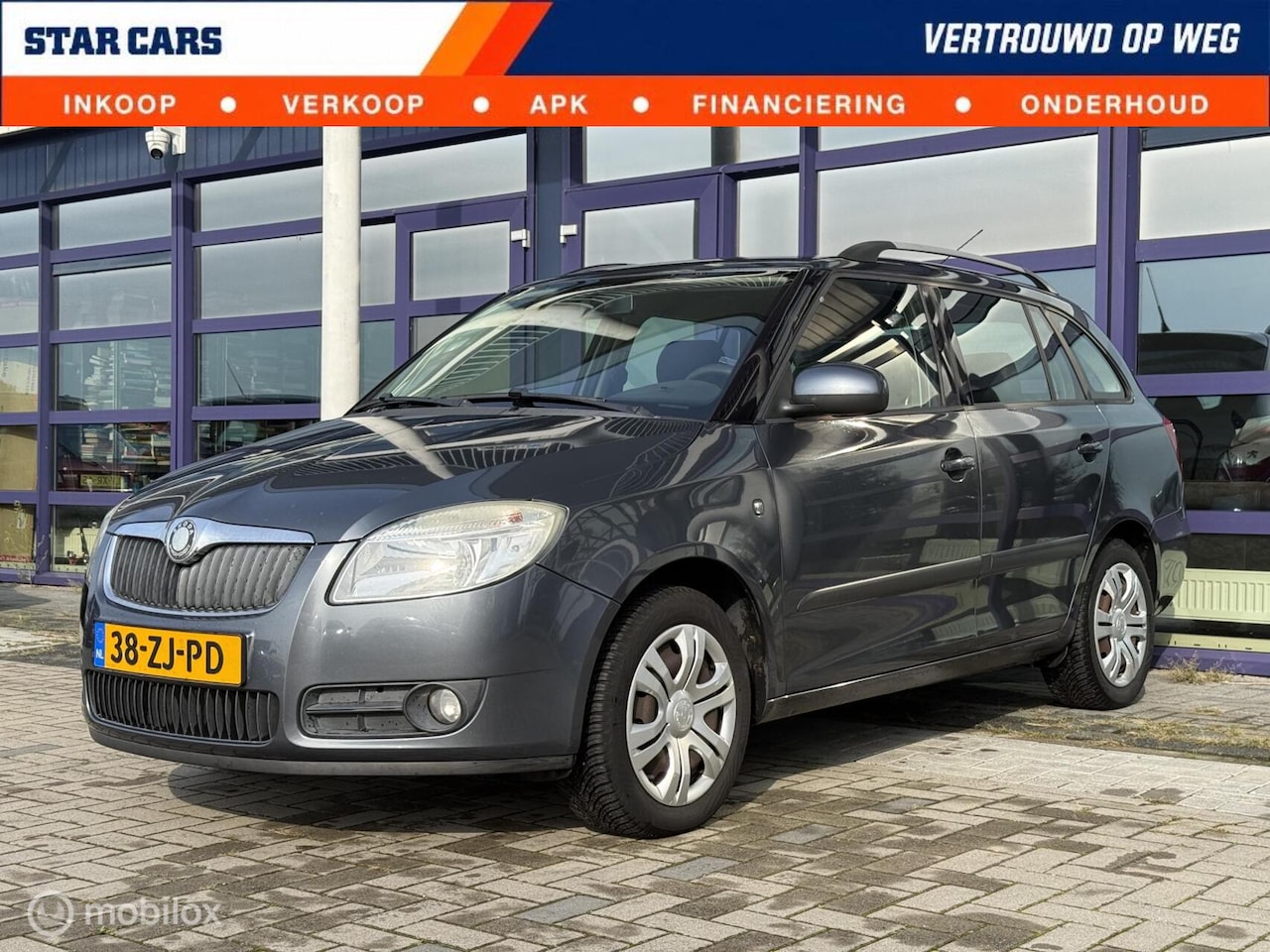 Skoda Fabia Combi - 1.4-16V Ambiente| Airco| Cruise| Dealer Onderhouden - AutoWereld.nl