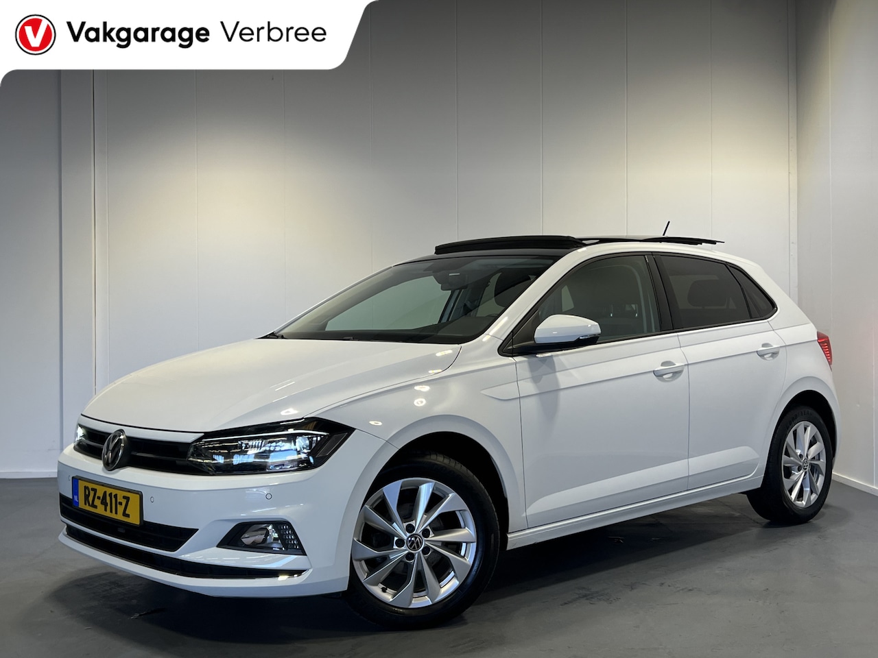 Volkswagen Polo - 1.0 TSI Highline Panoramadak | Navigatie/Android/Apple Carplay | LM Velgen 17" | - AutoWereld.nl