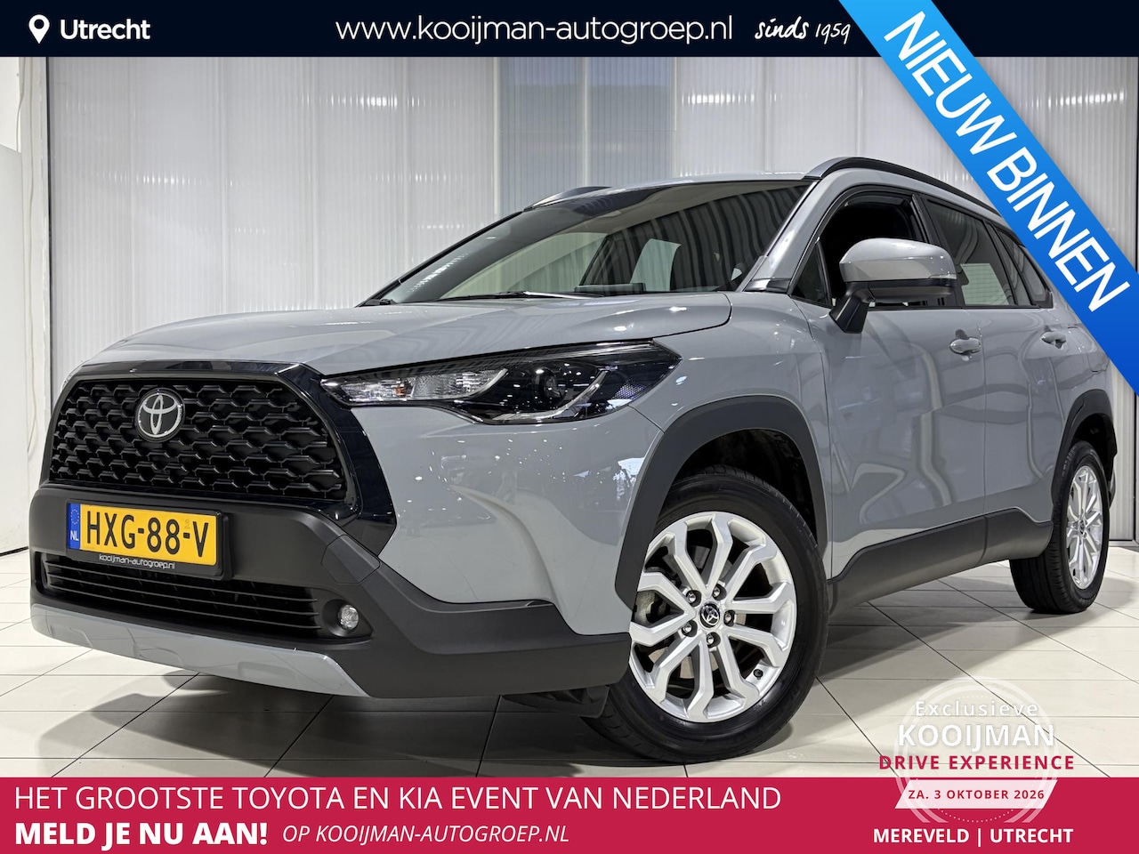 Toyota Corolla Cross - Hybrid 140 Active Orgineel Nederlandse Auto, BTW Auto, Camera, Adaptieve Cruise Control, A - AutoWereld.nl
