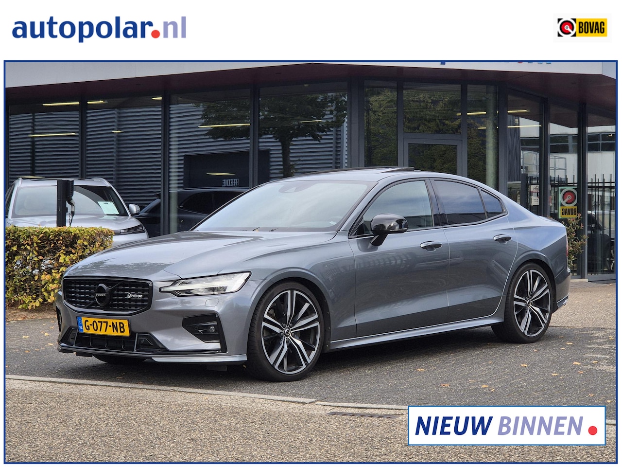 Volvo S60 - 2.0 T5 Intro Edition Volledig HEICO/Head-Up/Panodak/Trekhaak/Keyless etc. - AutoWereld.nl