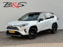 Toyota RAV4 - 2.5 Hybrid AWD Bi-Tone Trekhaak Leder Panorama JBL Verwarmde voorruit en stuur