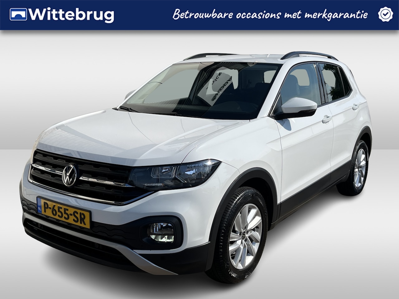 Volkswagen T-Cross - 1.0 TSI Life / PARK. SENSOREN/ LANE ASSIST/ ADAPT. CRUISE/ APP CONNECT/ AIRCO/ DAB/ 16" LM - AutoWereld.nl