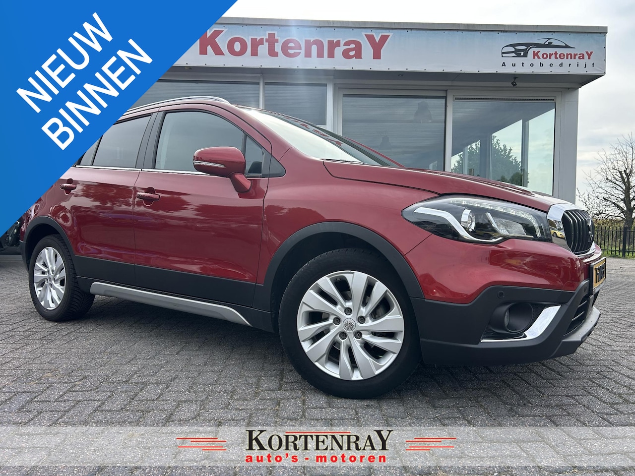 Suzuki S-Cross - 1.0 Boosterjet Exclusive ECC/pdc/achteruitrij camera/cruise control/nieuwstaat - AutoWereld.nl