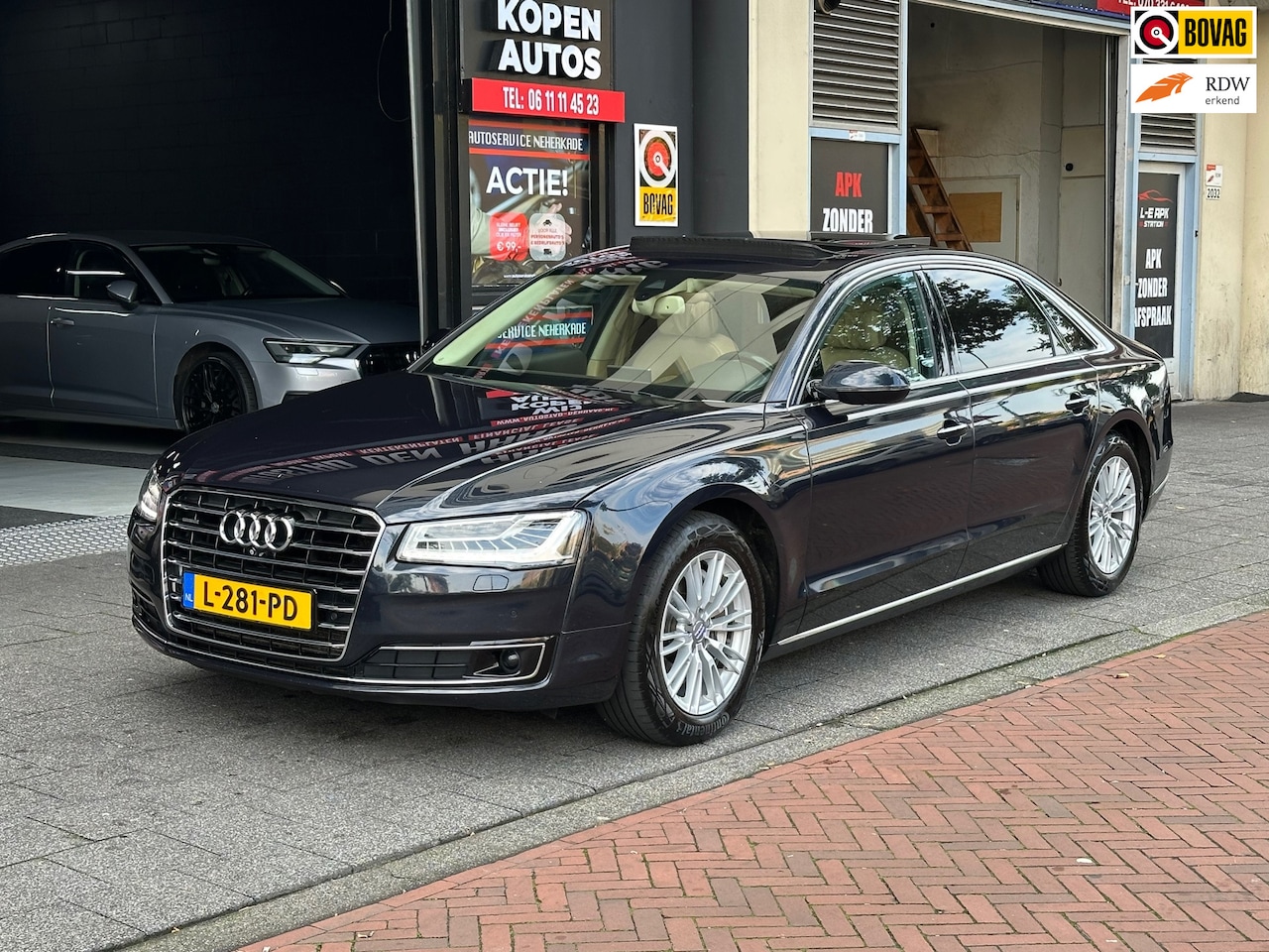 Audi A8 - 3.0 TDI Quattro Lang Pro Line+ Panoramadak - AutoWereld.nl