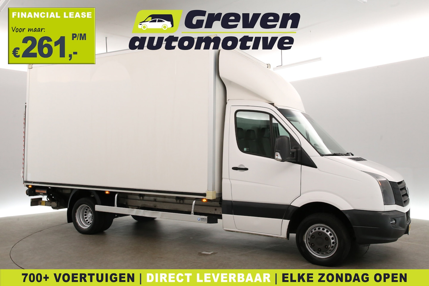 Volkswagen Crafter - 2.0 TDI | Marge | Bakwagen | Dubbellucht | Laadbak | Laadklep | Airco | Cruise | 3 Zits - AutoWereld.nl