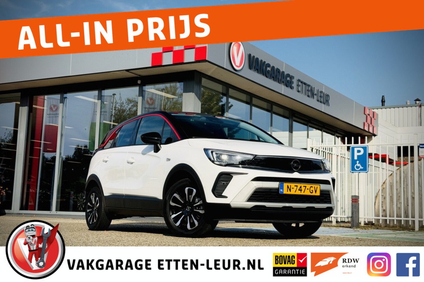Opel Crossland - 1.2 Turbo GS Line | CAMERA | CLIMA | CRUISE | ARMSTEUN - AutoWereld.nl