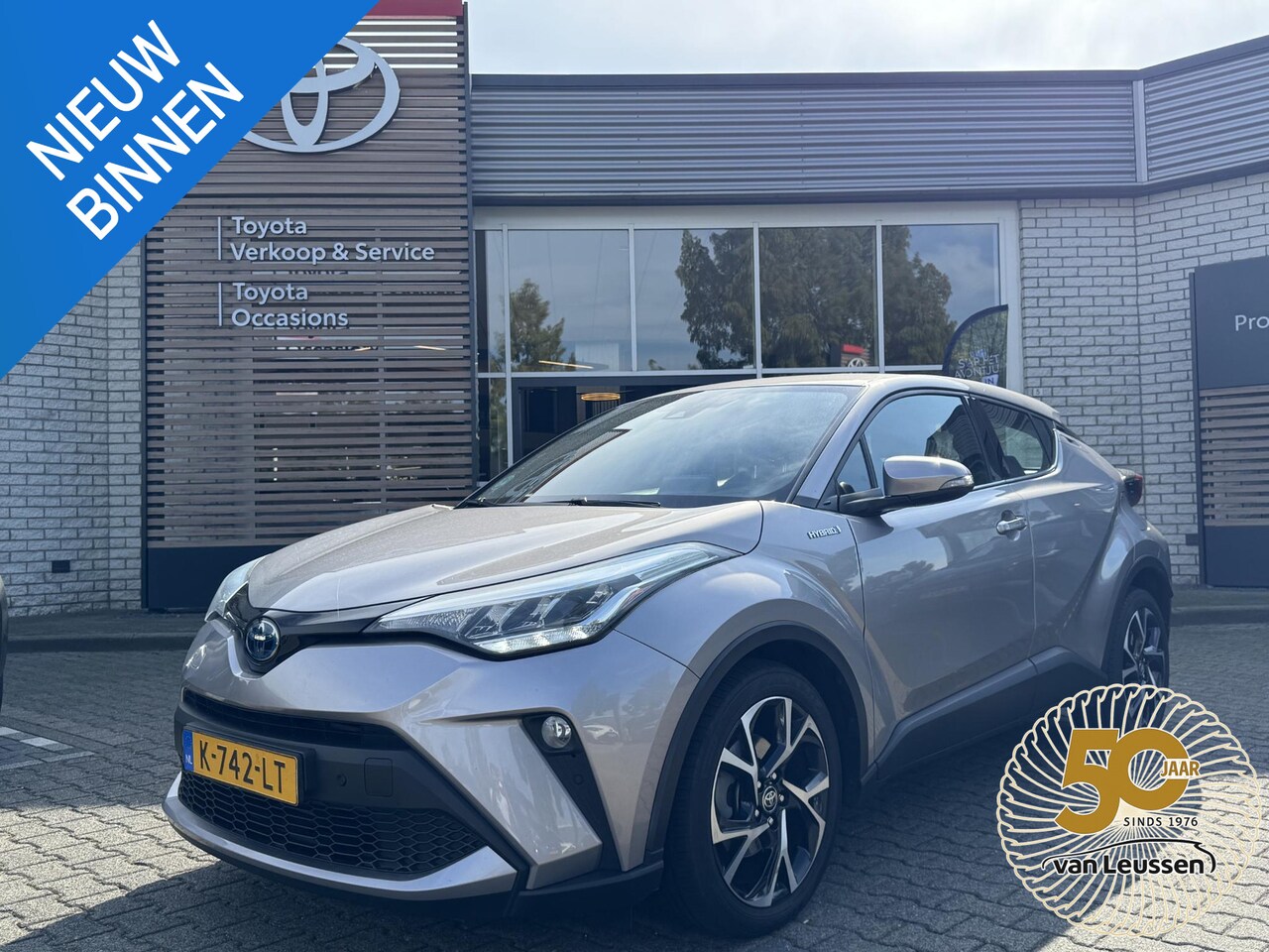 Toyota C-HR - 1.8 Hybrid DYNAMIC NL-AUTO KEYLESS APPLE/ANDROID 18'' LM-VELGEN CAMERA PARK-SENSOREN CLIMA - AutoWereld.nl