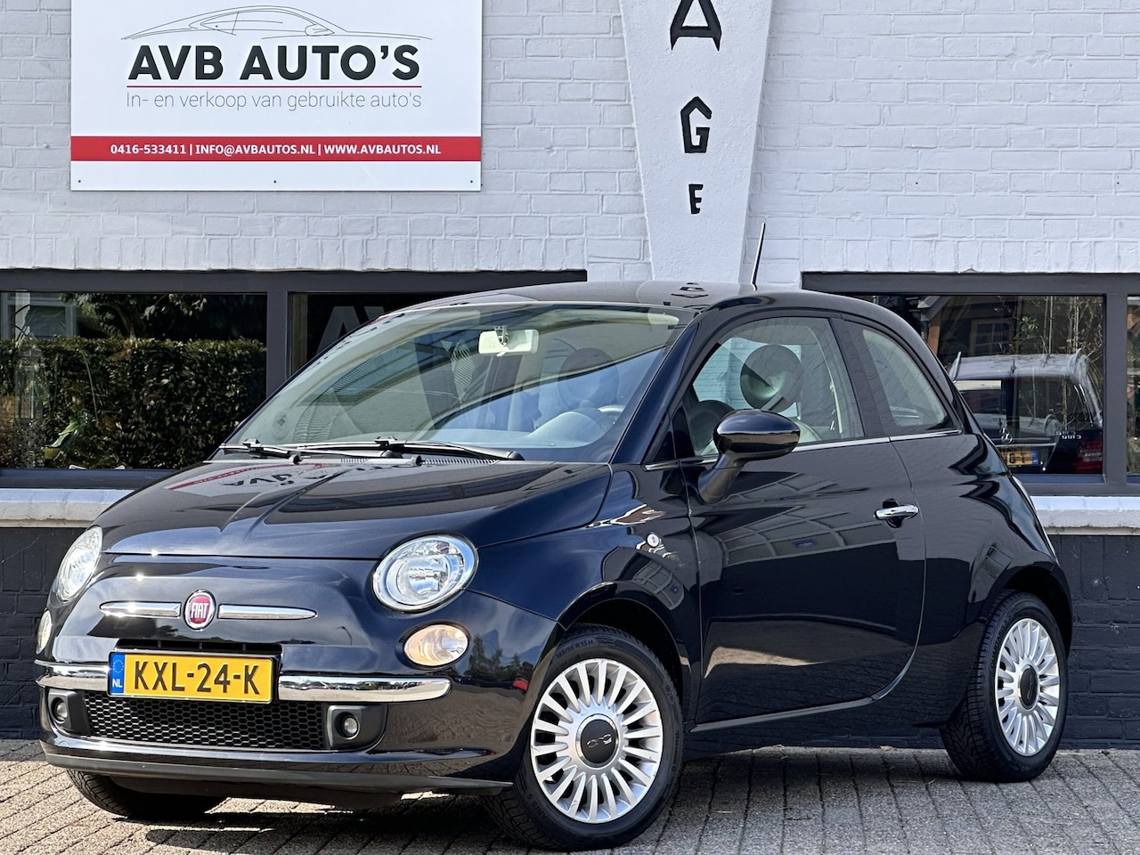 Fiat 500 - 1.2 Lounge Panoramadak Airco PDC APK t/m 31-10-2027 - AutoWereld.nl