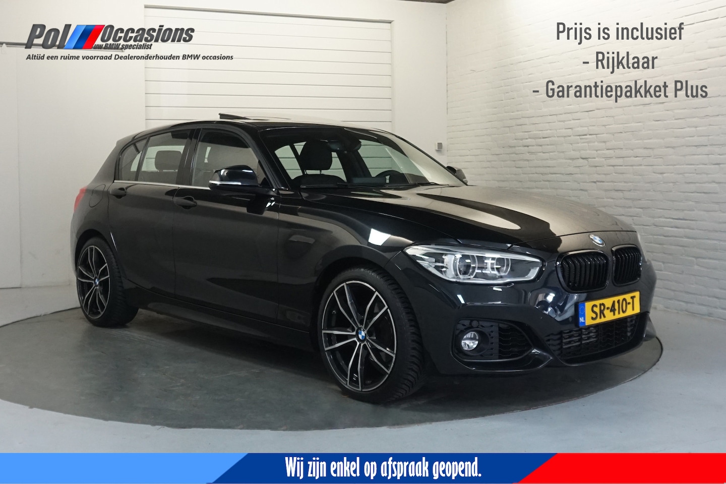 BMW 1-serie - 118i M-Pakket | Automaat | Carplay | Schuifkanteldak | Leer | 118 - AutoWereld.nl