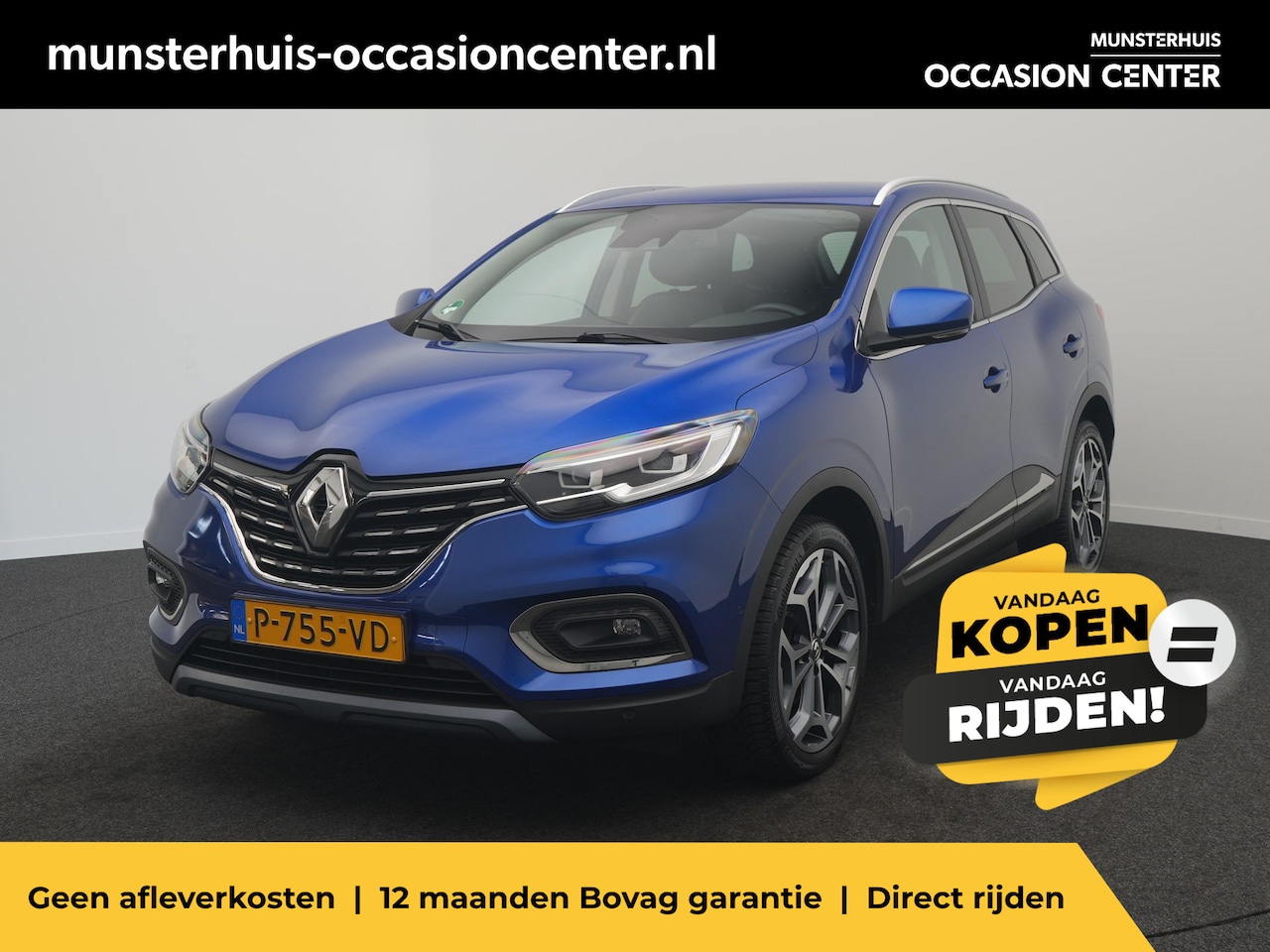 Renault Kadjar - TCe 140 EDC Techno - RIJKLAARPRIJS - Automaat - All seasonbanden - Camera - 19 inch velgen - AutoWereld.nl