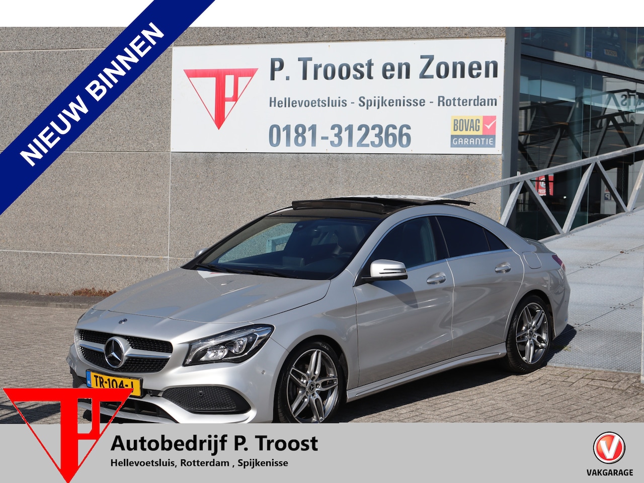 Mercedes-Benz CLA-Klasse - 180 AMG Automaat NL auto/Panoramadak/Achteruitrijcamera/Stoelverwarming/Keyless/Navigatie/ - AutoWereld.nl